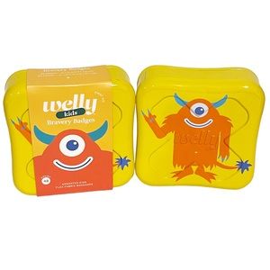 WELLY Kids Bravery Bandages‎ Adhesive Flexible Fabric Monsters 48ct Assor…